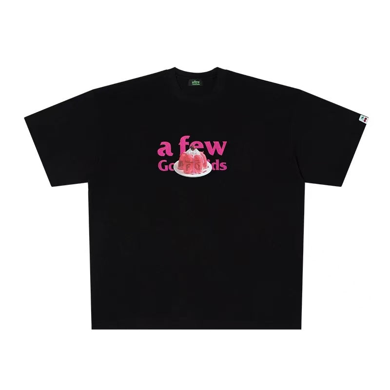 AFGK Dessert Printed short-sleeved T-shirt