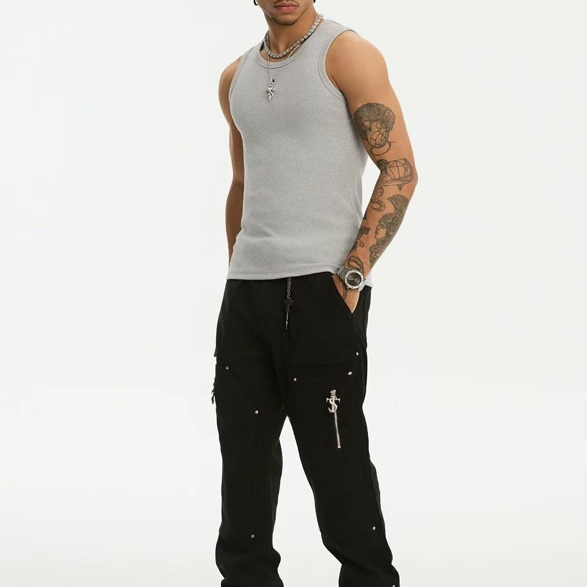 STK Basic Logo Tank Top