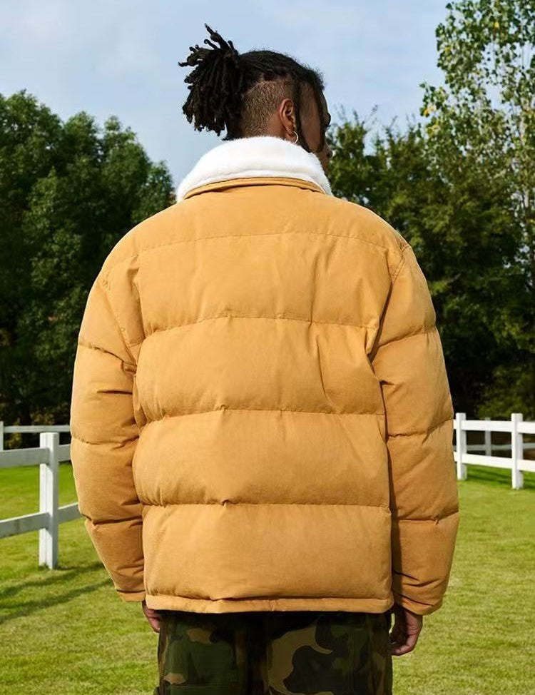 AFGK Removable Lapels Down Jacket