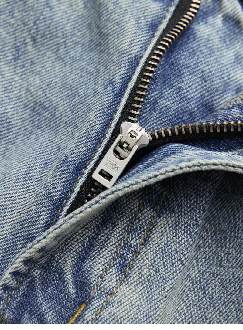 WASSUP Splash paint vintage Wash Denim Jeans