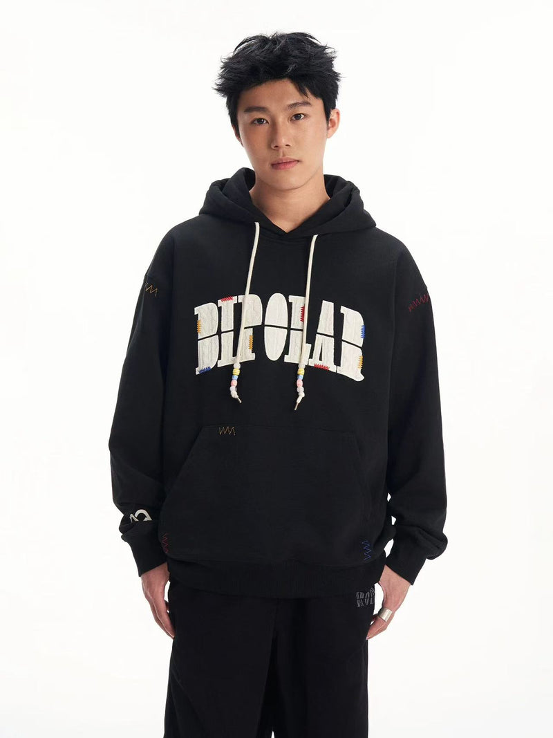 BIPOLAR Patchwork Hoodie
