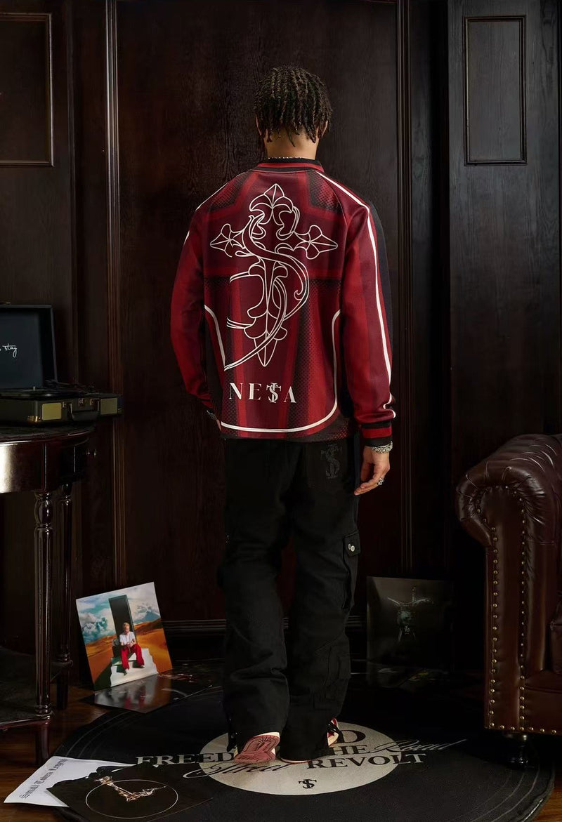 STK Vintage Casual Long-Sleeve Jersey