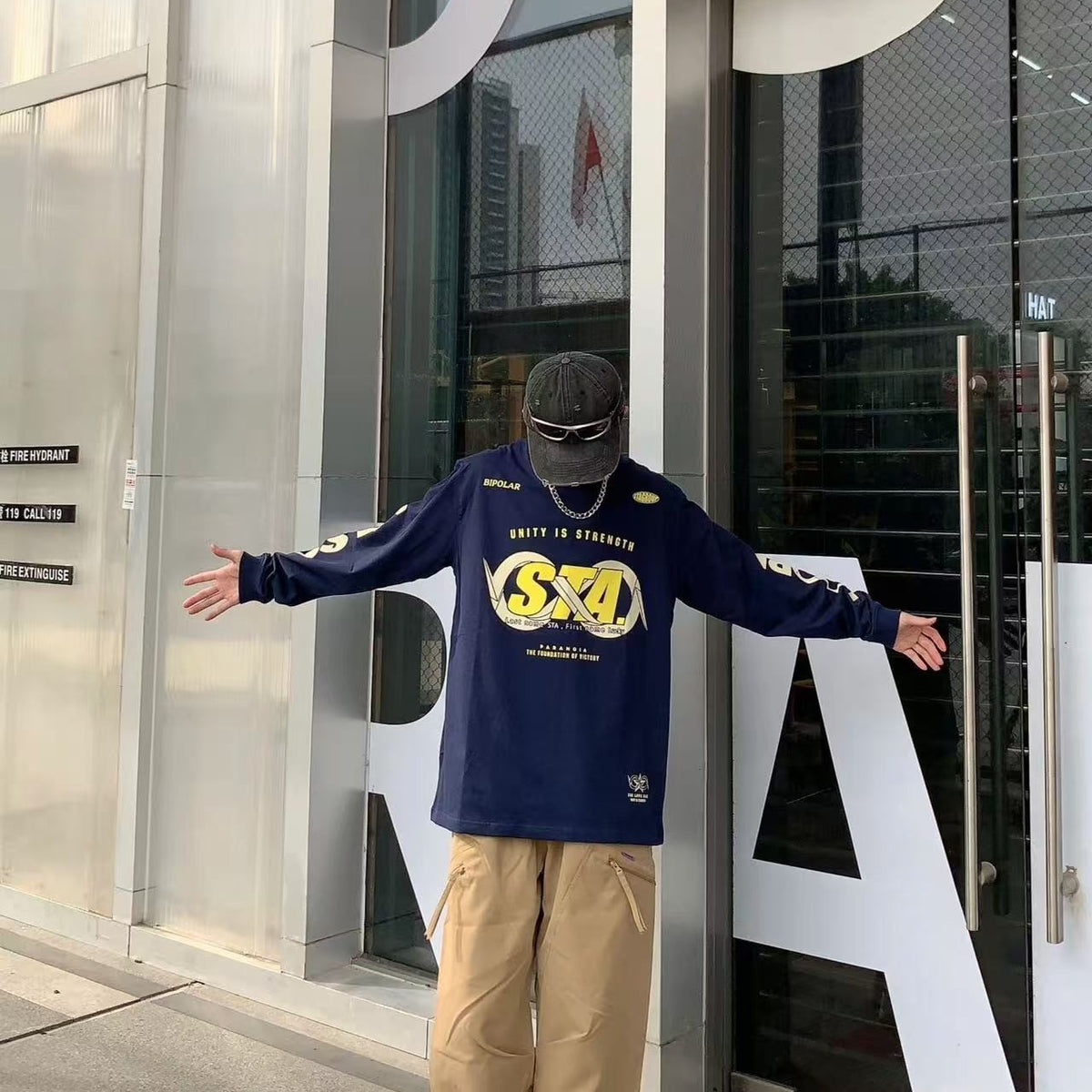 BIPOLARxSTA Paranoia Long-sleeve T-Shirt