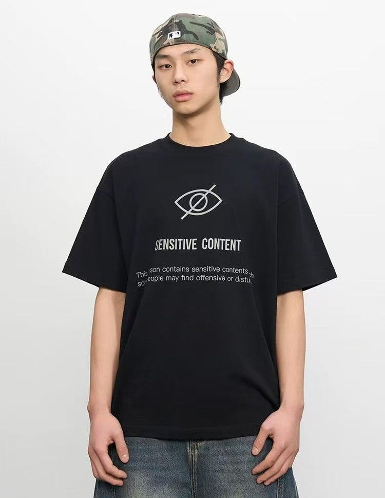 AFGK Laser 3M Reflective Printed Short-sleeved T-shirt