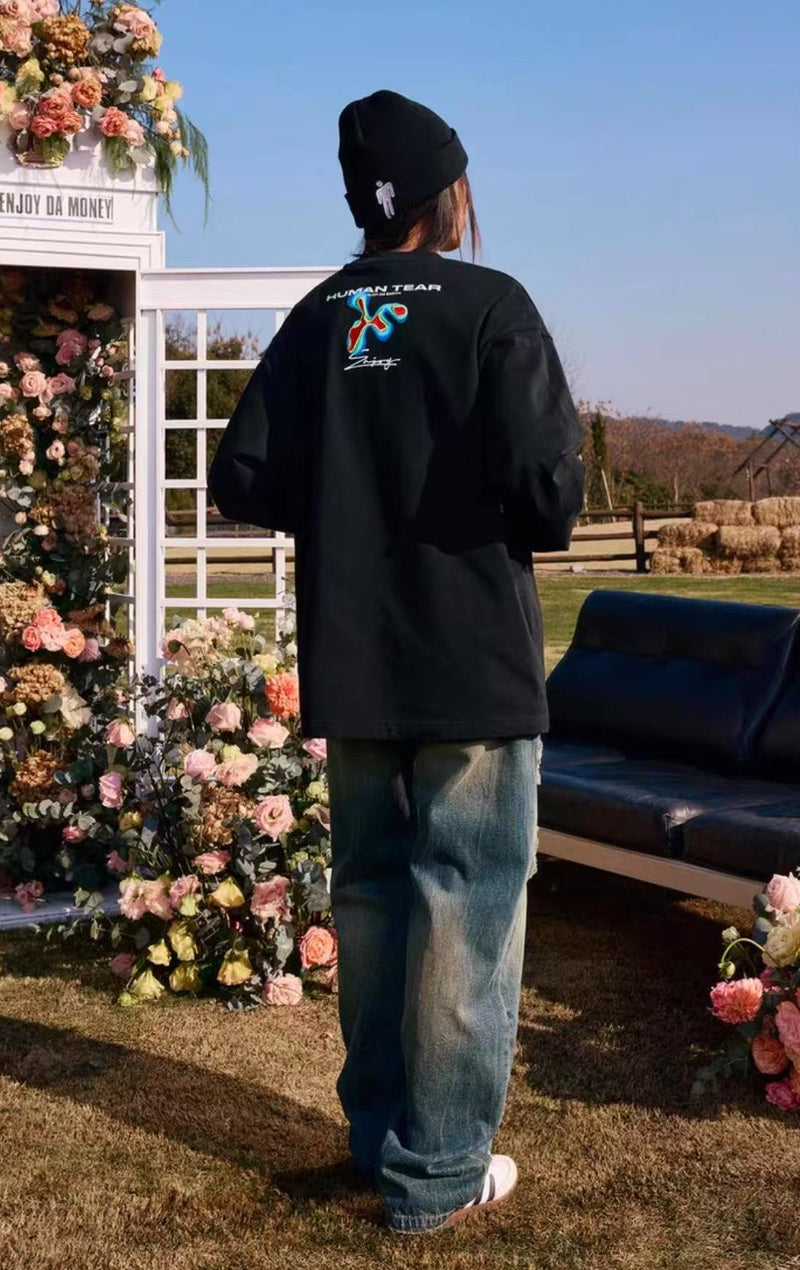 MEDM Thermal Print Long-sleeves T-shirt