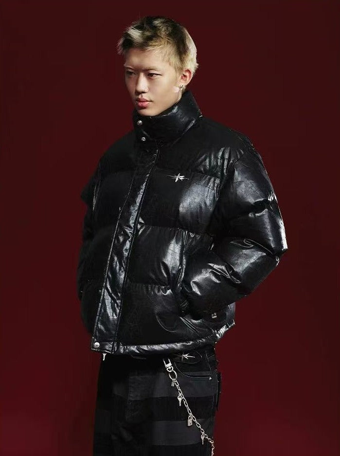 REMEDY Cracked Design Vintage Jacket