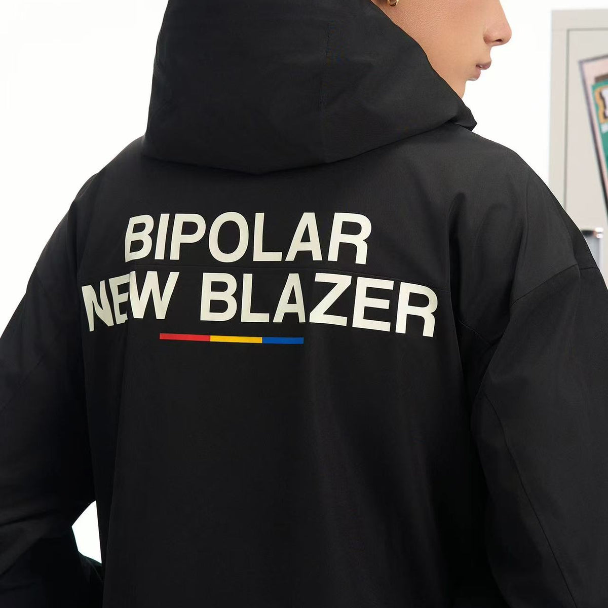 BIPOLAR Outdoor Windproof Hooded Jacket