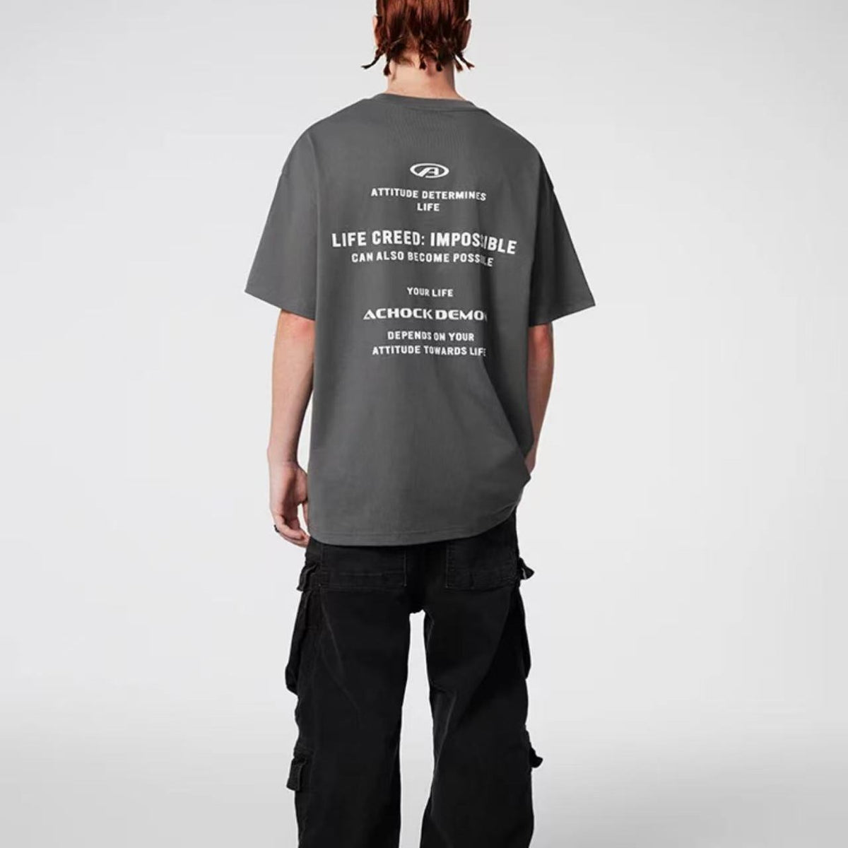 ACHOCK Cleanfit Logo Printed T-shirt