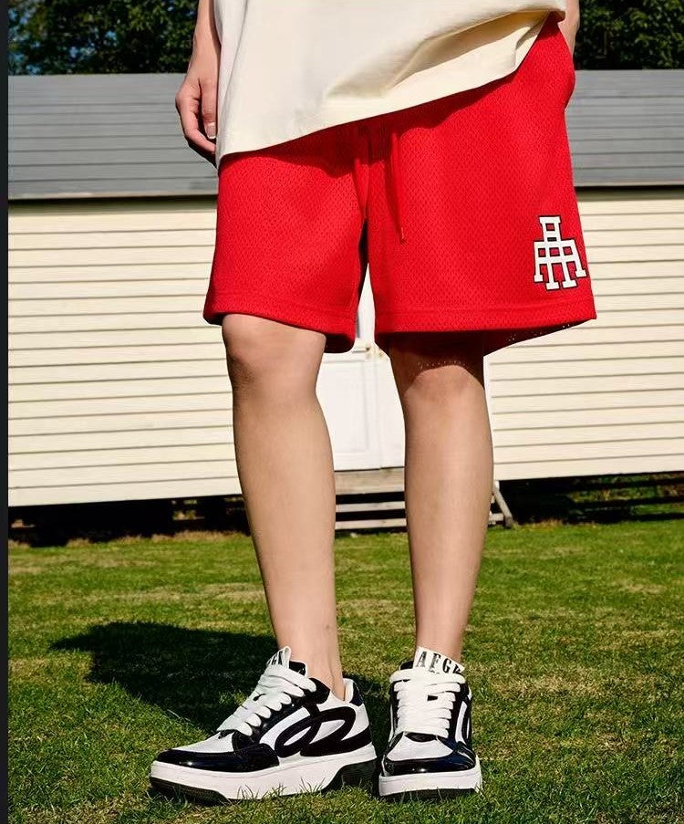 AFGK Hip Hop Street Mesh Sports Shorts