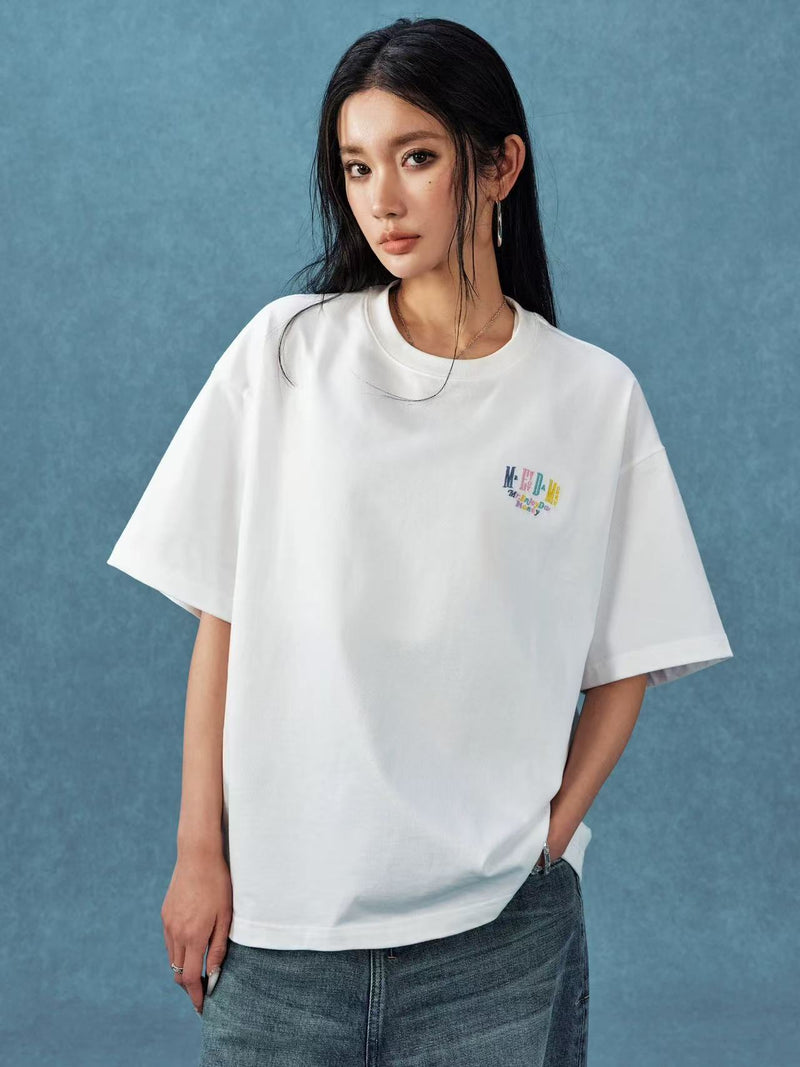 MEDM Logo Embroidered T-shirt