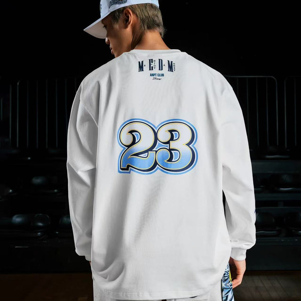 MEDMxANPT Toothbrush Embroidered Long-sleeve T-Shirt