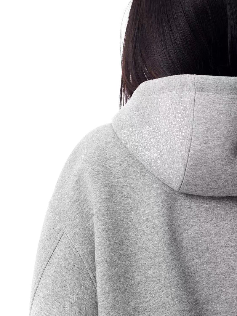 FDR Air Layer Hot Drill Cardigan Sweatshirt