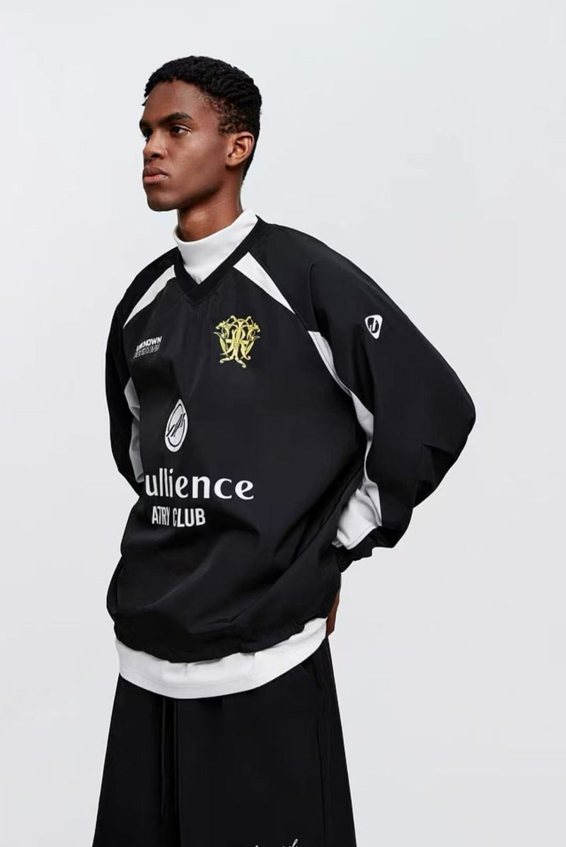 ATRY Football Sports Trench Sweater