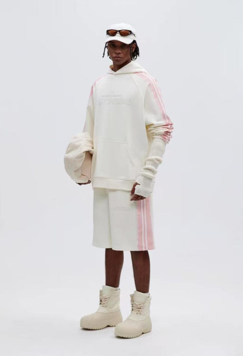 ATRY Printed Contrast Web Hoodie