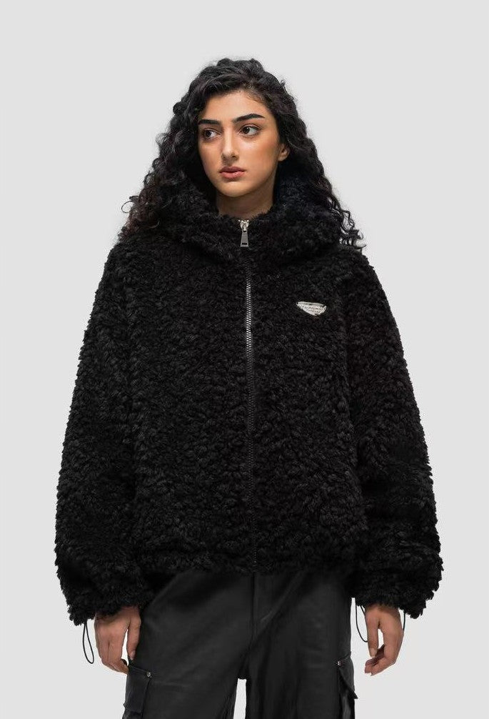 FDR Rabbit Ear Plush Hooded Jacket