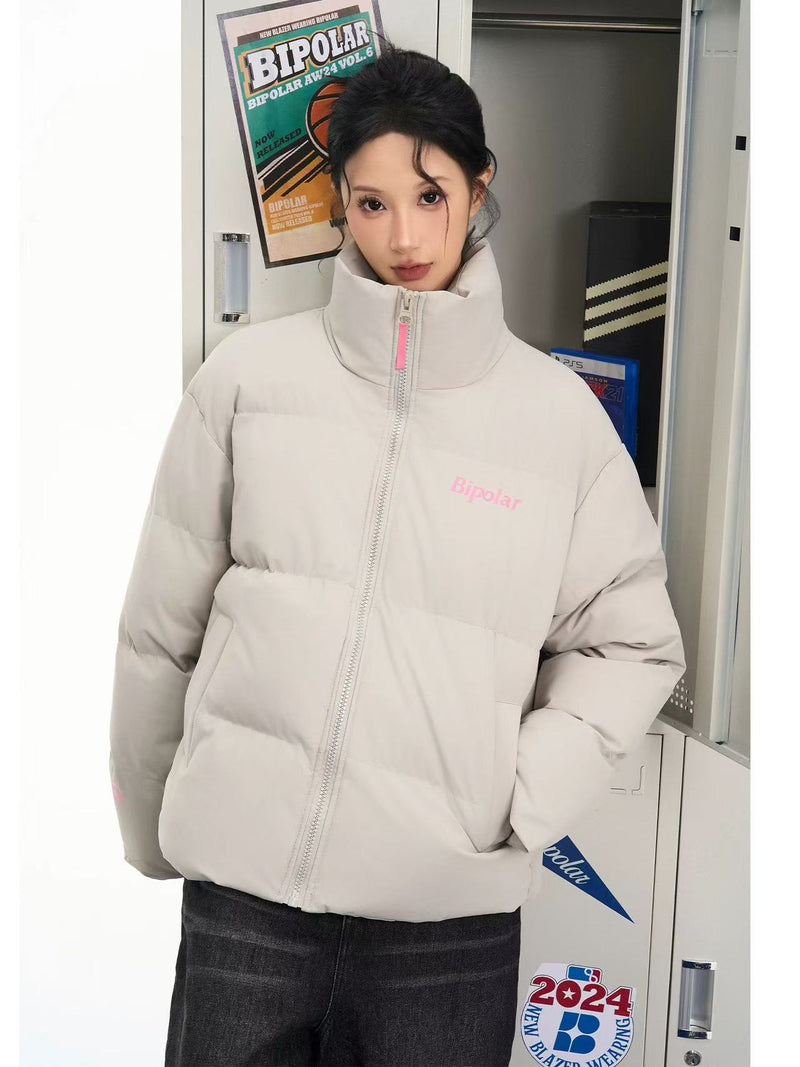 BIPOLAR Basic Logo Cotton Coat