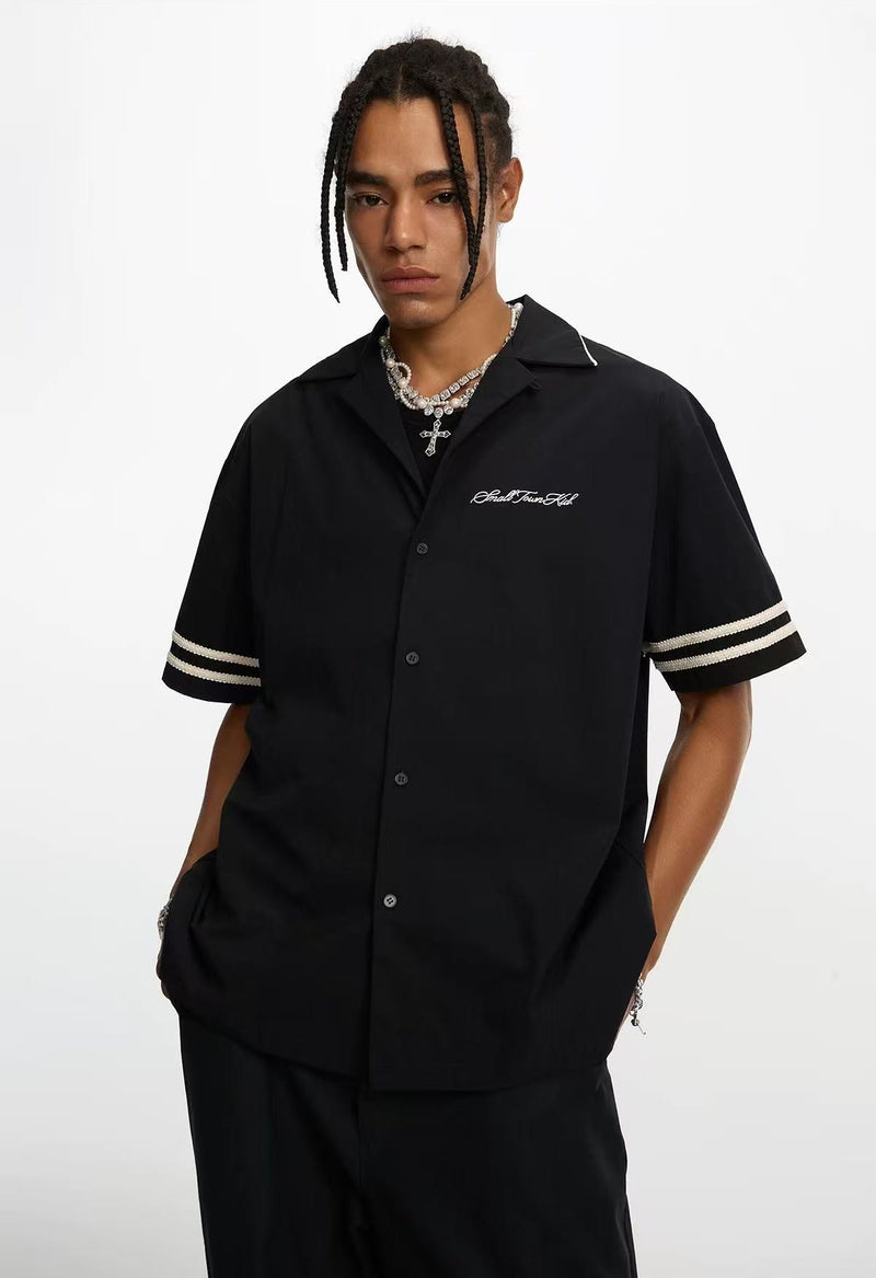 STK Vintage Piped Cuban Collar Shirt