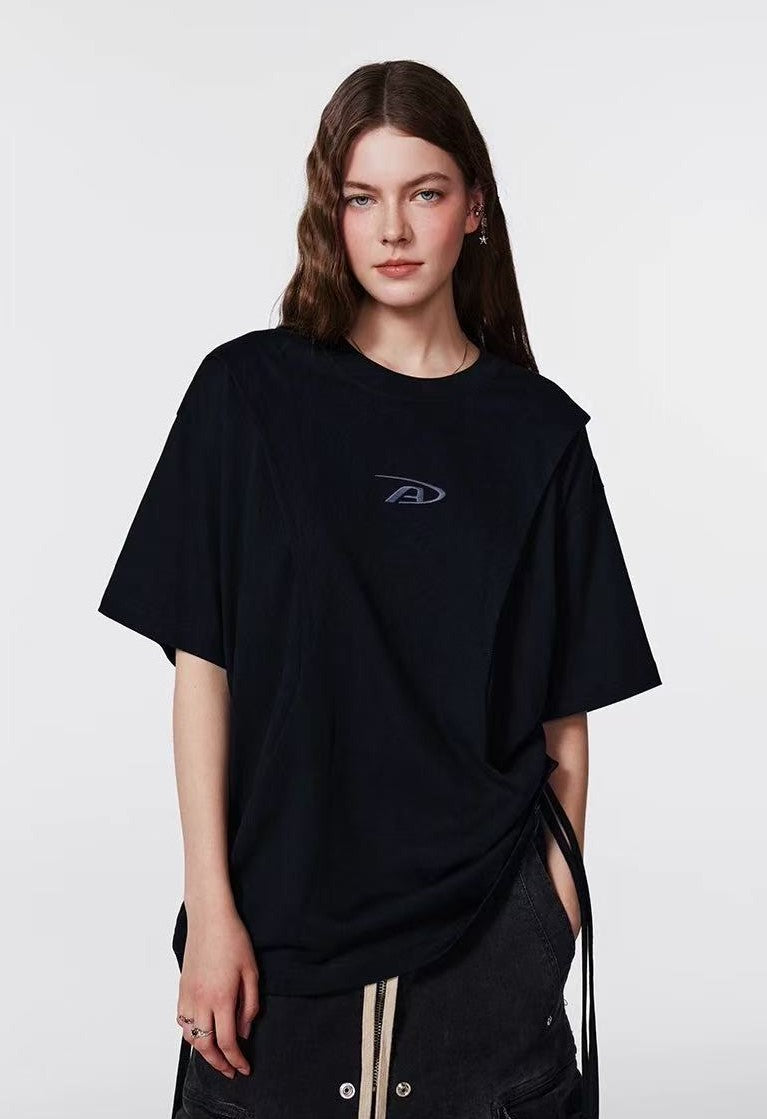 ACHOCK Logo Embroidered Short-sleeve T-shirt