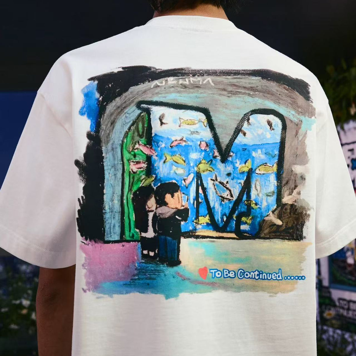 MEDMxNewmasus Joint Aquarium Short-sleeved T-shirt