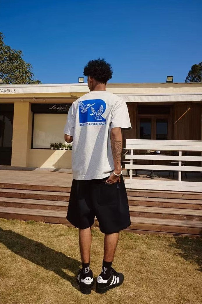 REMEDY Love and Peace Dove Short-sleeve T-shirt