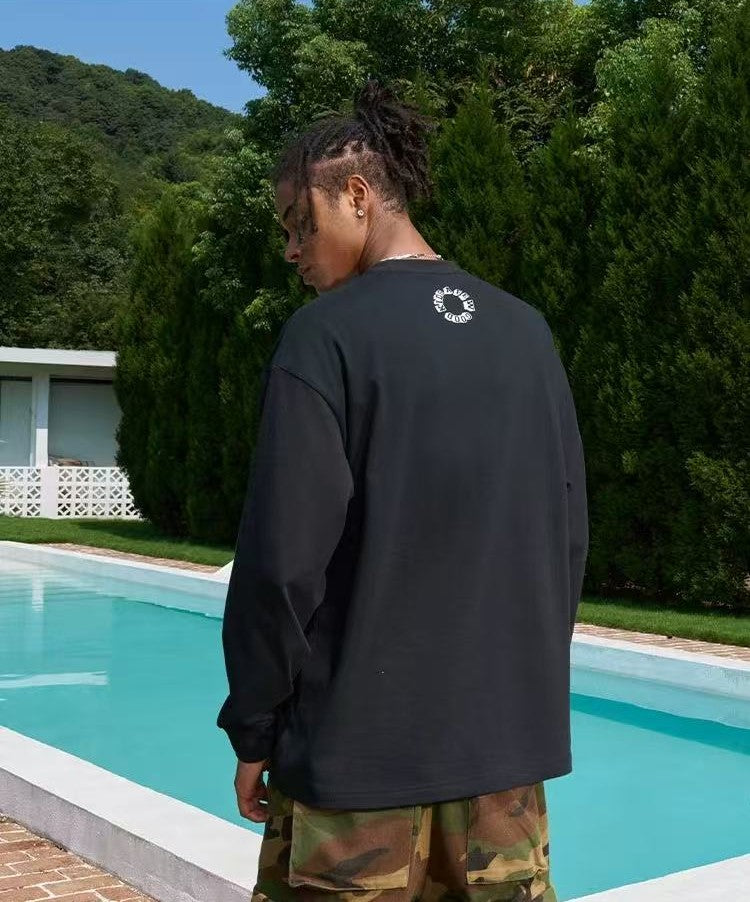 AFGK Rip Paper Poster Long Sleeve T-Shirt