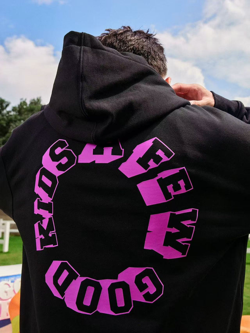 AFGK Candy Series Cardigan Hooded Sweatshirt