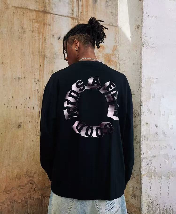 AFGK "Running Puppy" Long-sleeved T-shirt