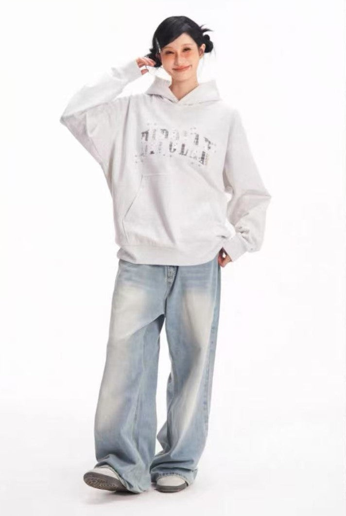 BIPOLAR Gemstone Embroidered Patch Hoodie