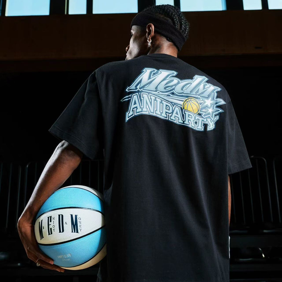 MEDMxANPT Logo Print Short-sleeved T-shirt