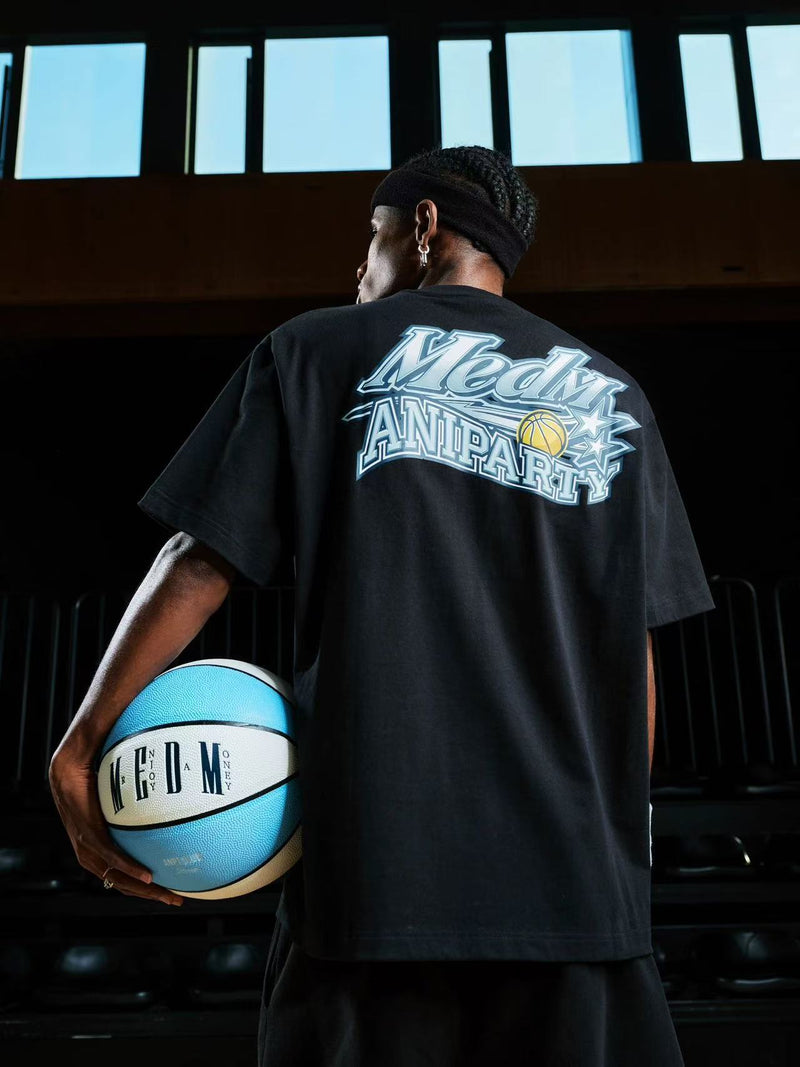 MEDMxANPT Logo Print Short-sleeved T-shirt