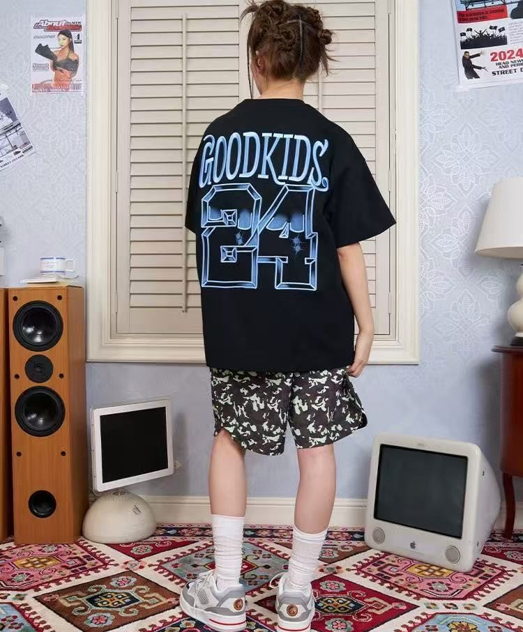 AFGK Street Military Green Camouflage Shorts