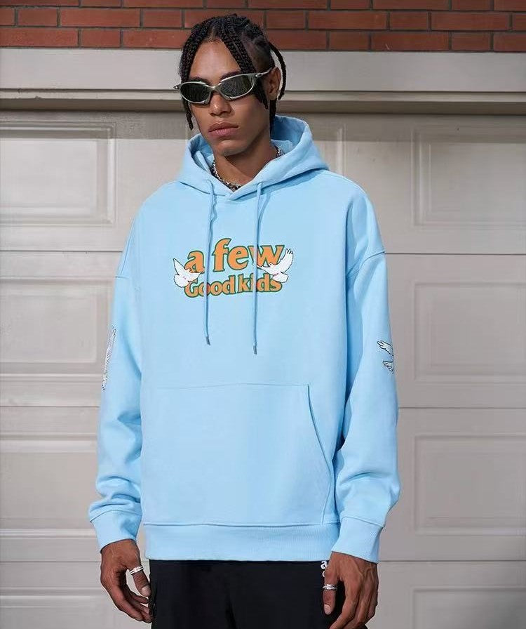 AFGK Peace Dove Embroidered hoodie