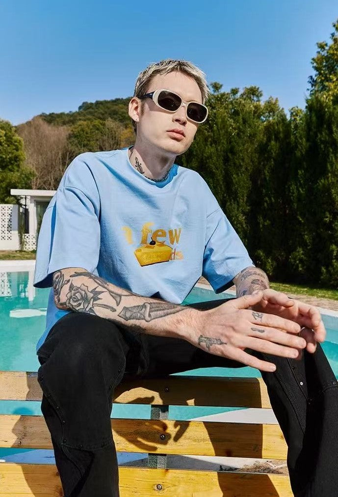 AFGK Dessert Printed short-sleeved T-shirt