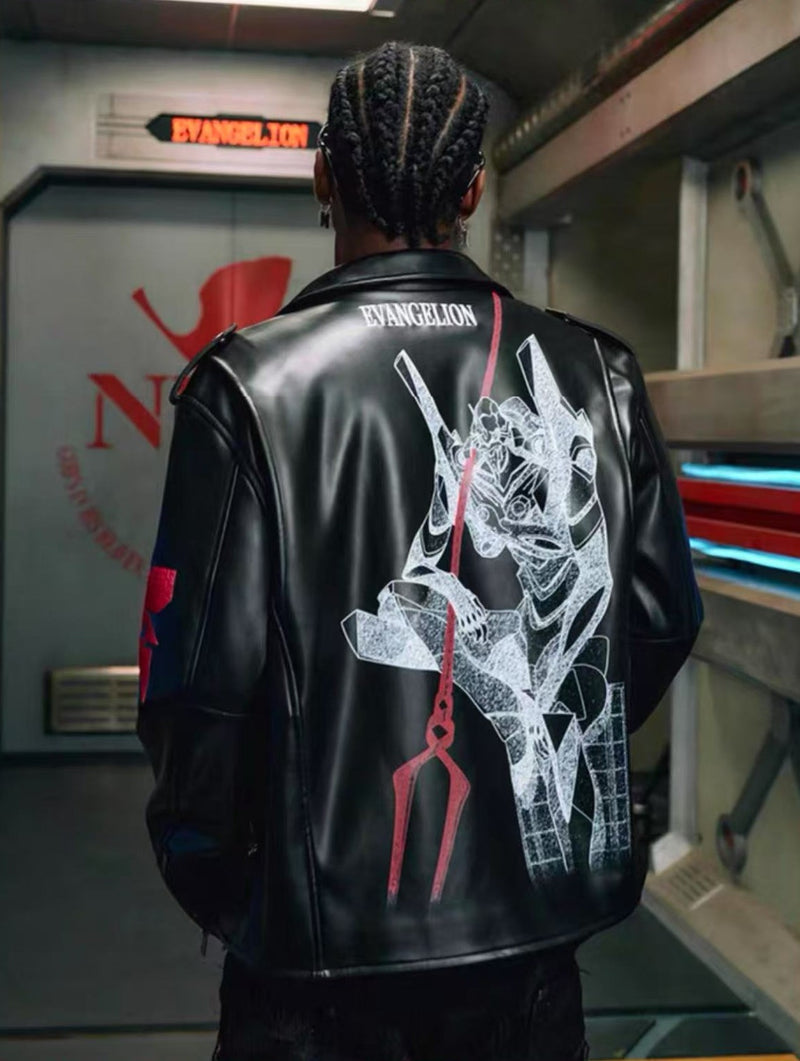 MEDMxEVA Unit 13 Leather Jacket