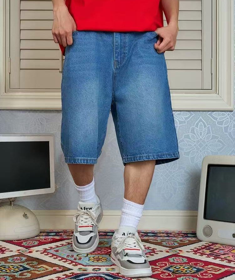 AFGK Three Angels Denim Shorts