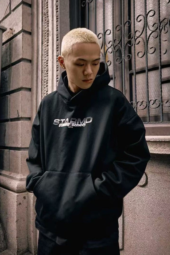 REMEDYxSTA Logo Print Hoodie