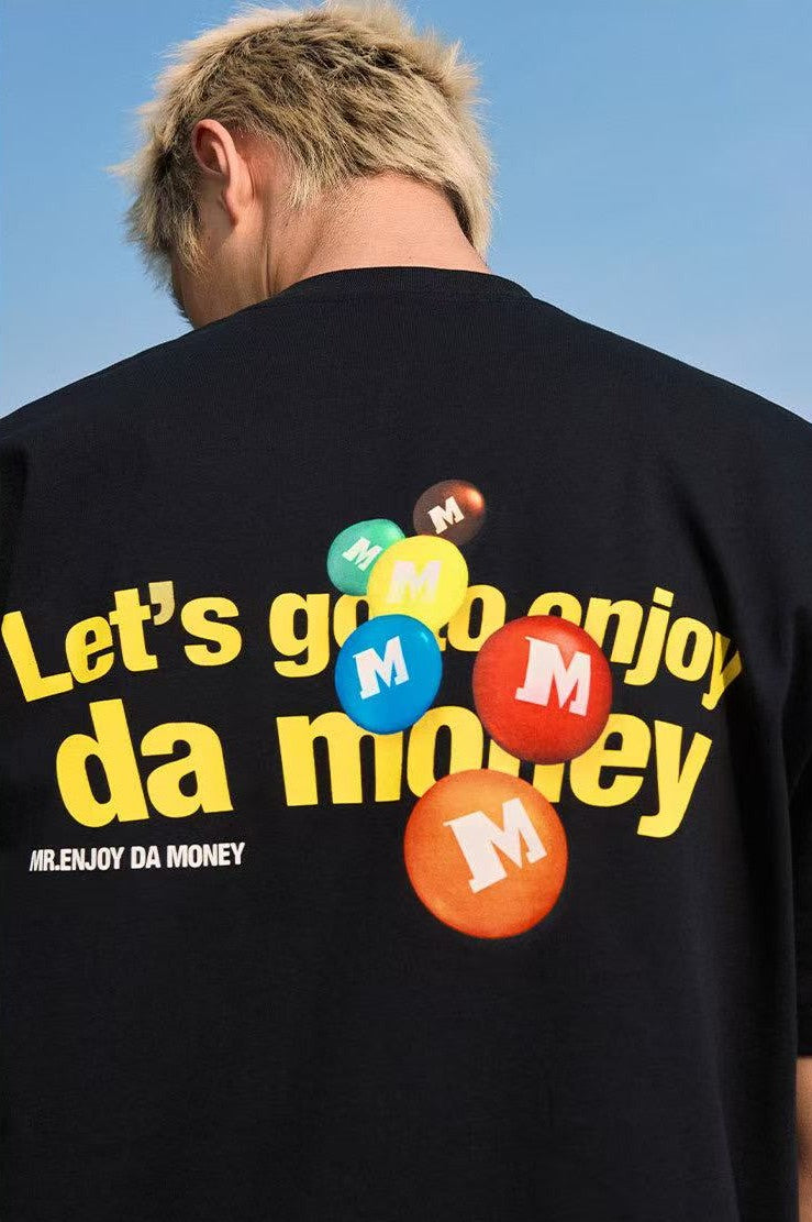 MEDM Toothbrush Embroidered M Short-sleeved T-shirt