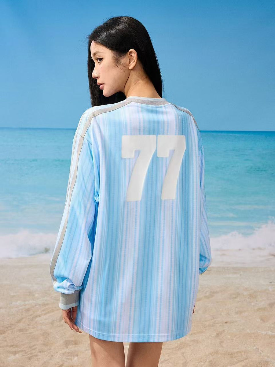 MEDM Necklace Design Long-sleeved T-shirt
