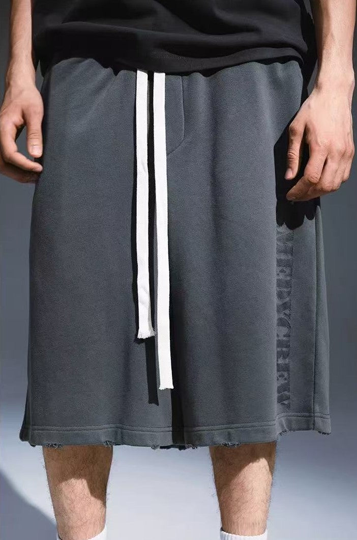 REMEDY Logo Printed Casual Shorts