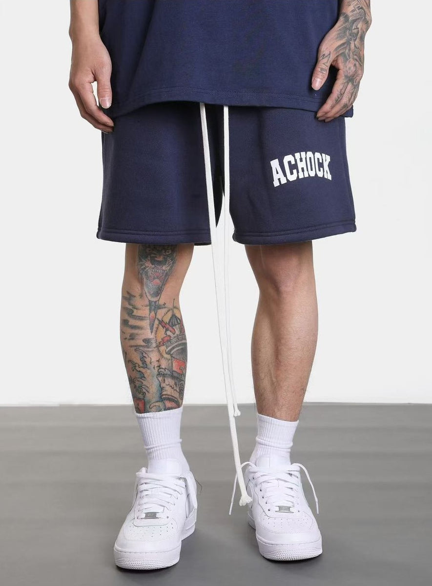 ACHOCK Logo Print Shorts