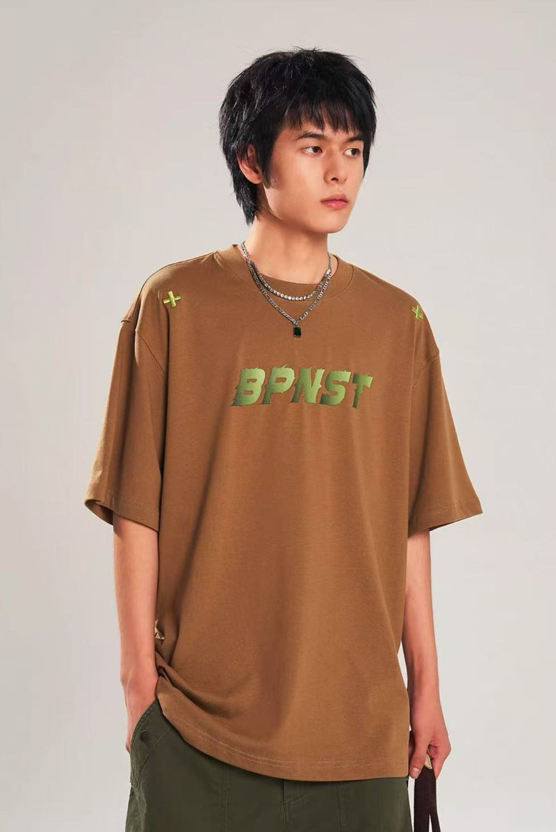 BIPOLARxNST Joint Gradient LOGO Short-sleeves T-shirts