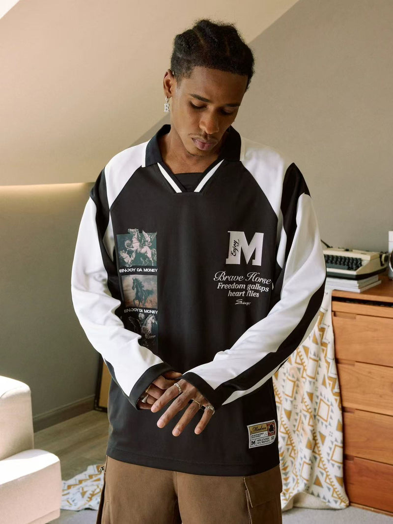 MEDM Pegasus Football Long-sleeve T-Shirt