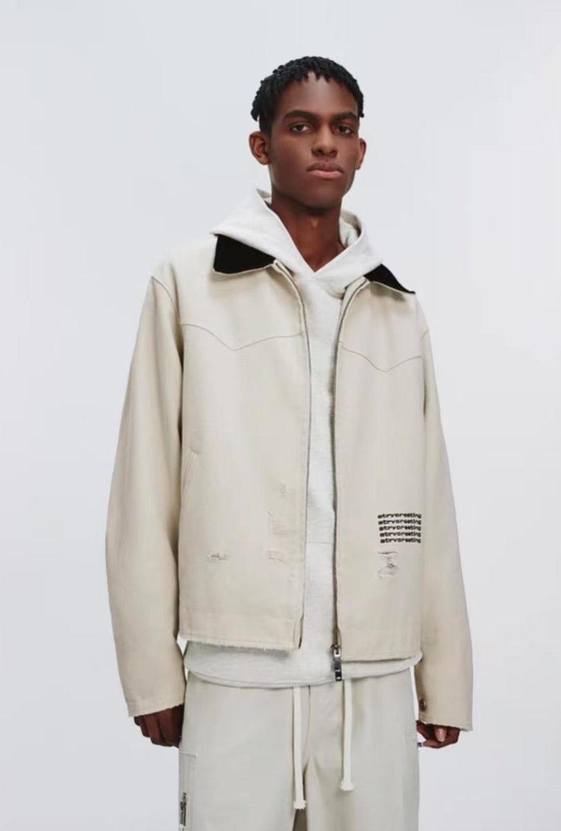 ATRY Clean Fit Embroidered Jacket