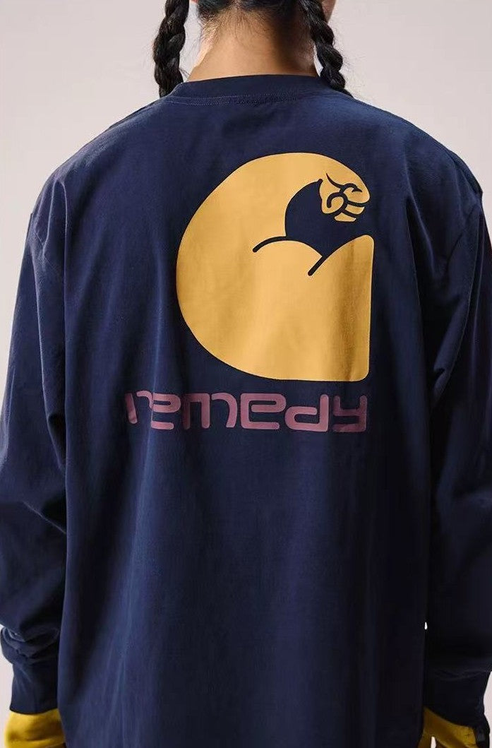 REMEDY Kaja Muscle Long-sleeve Tee