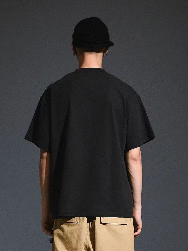 REMEDY Retro Star Print Short-sleeve T-shirt