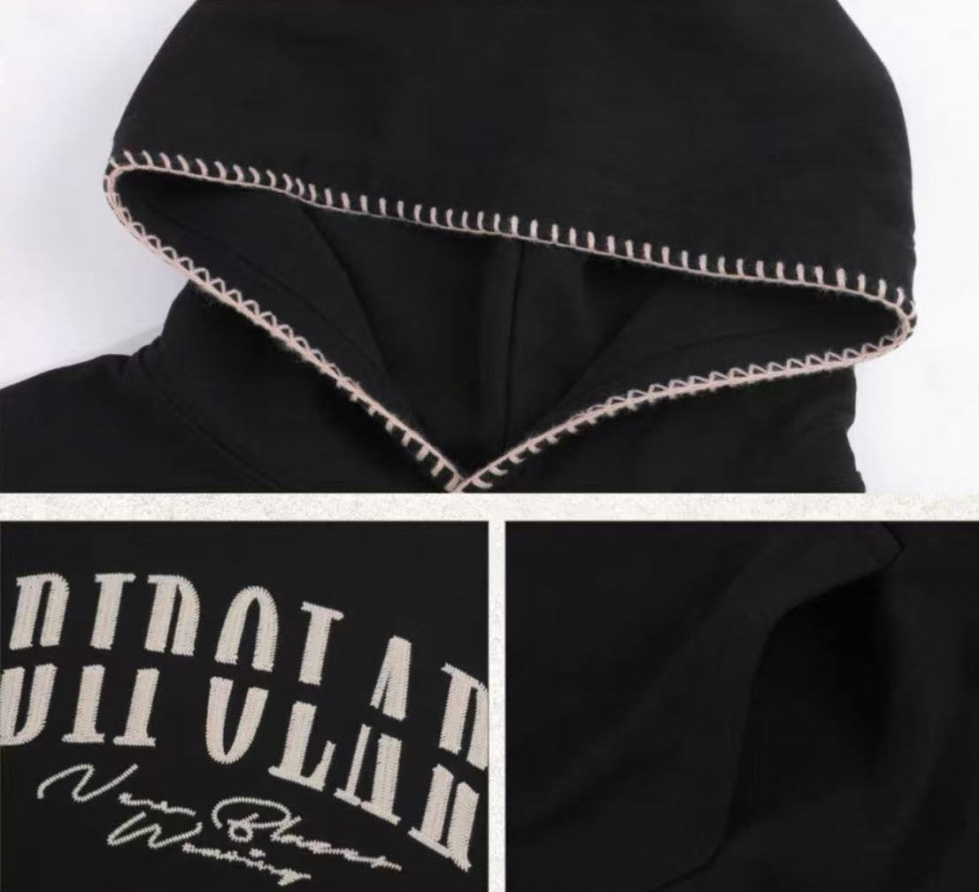 BIPOLAR Chain Embroidered Hoodie