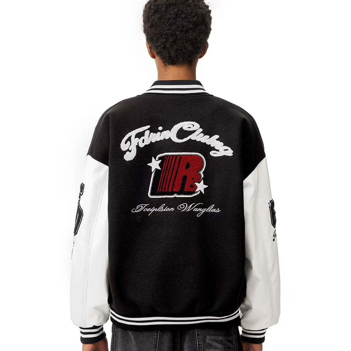 FDR Retro R-shaped Velcro Varsity Jacket