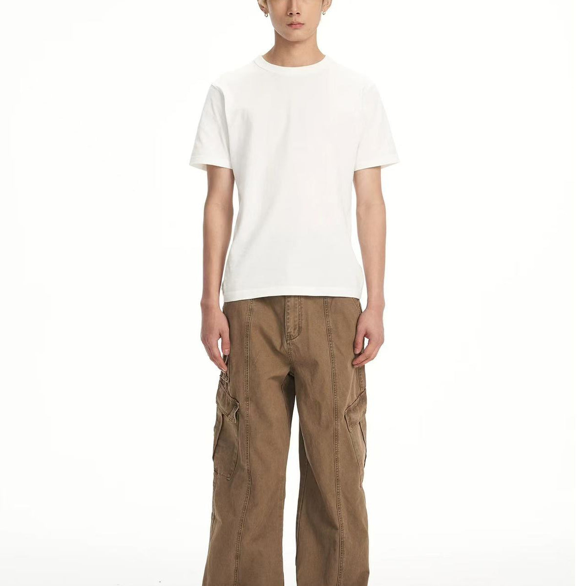 BIPOLAR Multi-pocket Panel Work Trousers