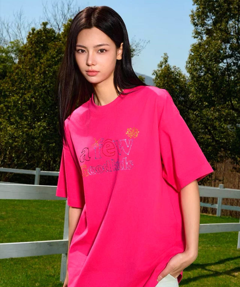 AFGK Neon Star Hot Diamond T-shirt