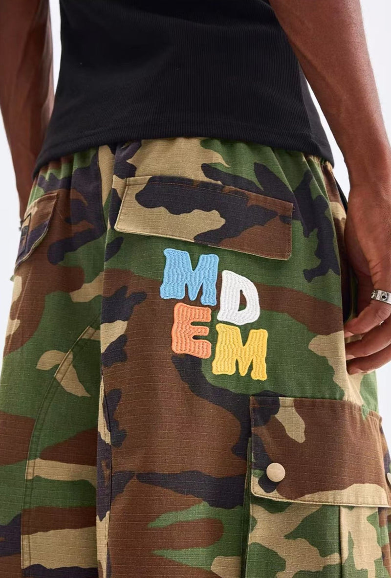 MEDM Cargo Cropped Pants